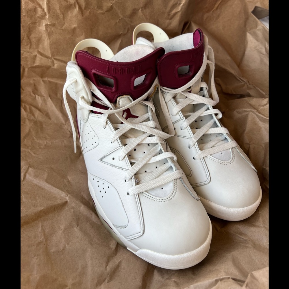 Retro Jordan 6s Maroon  sz13